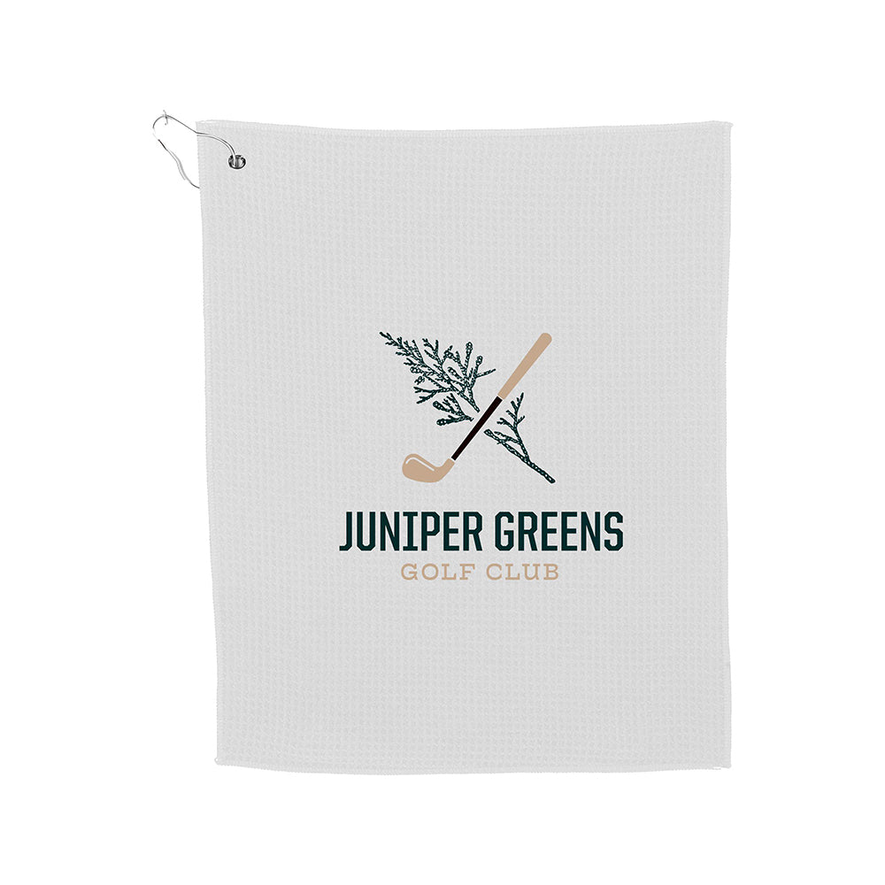15" x 18" Recycled 200g Microfiber Waffle Towel