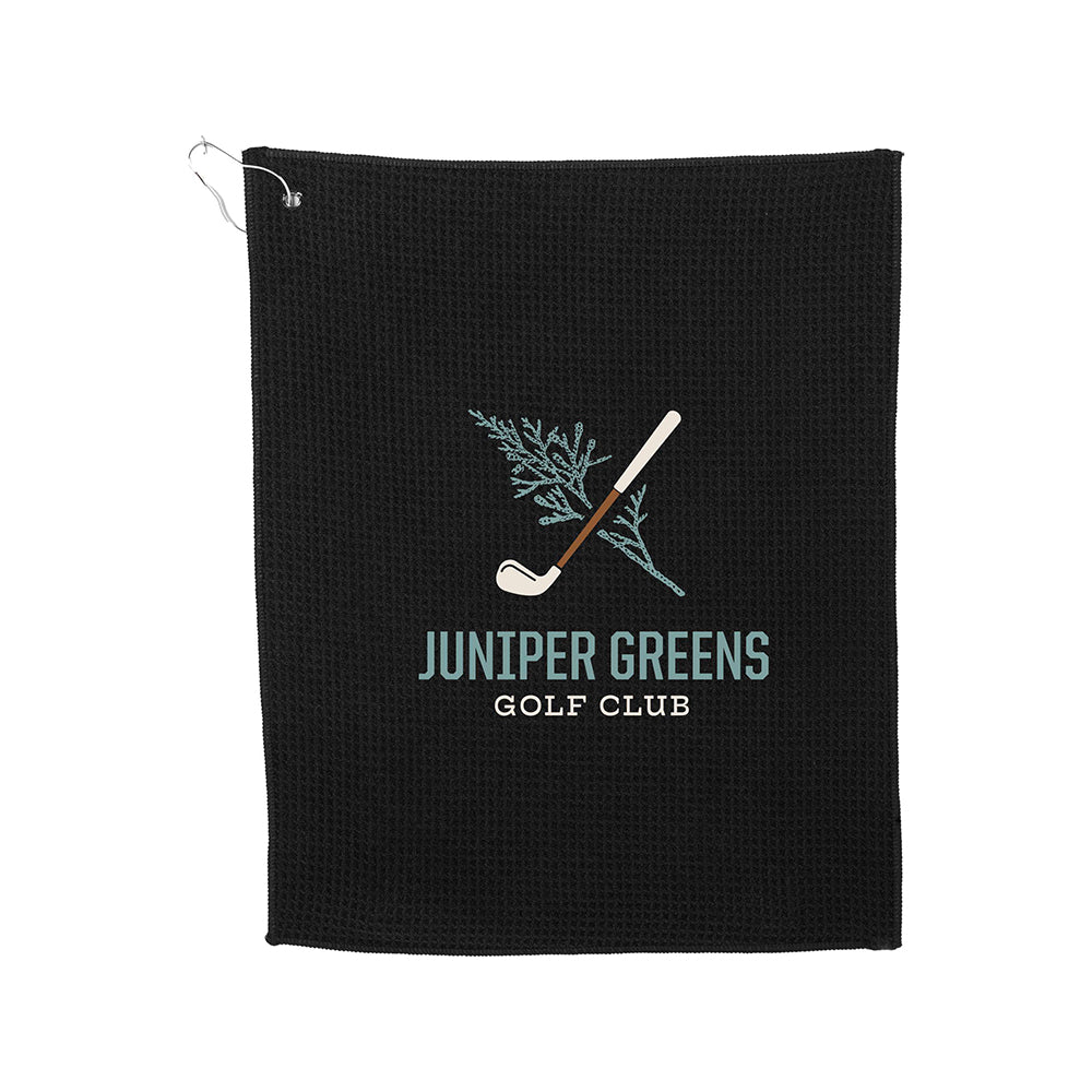15" x 18" Recycled 200g Microfiber Waffle Towel