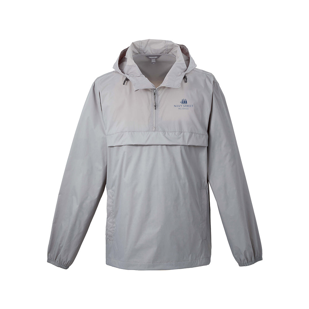Eco Packable Quarter Zip Anorak Pullover