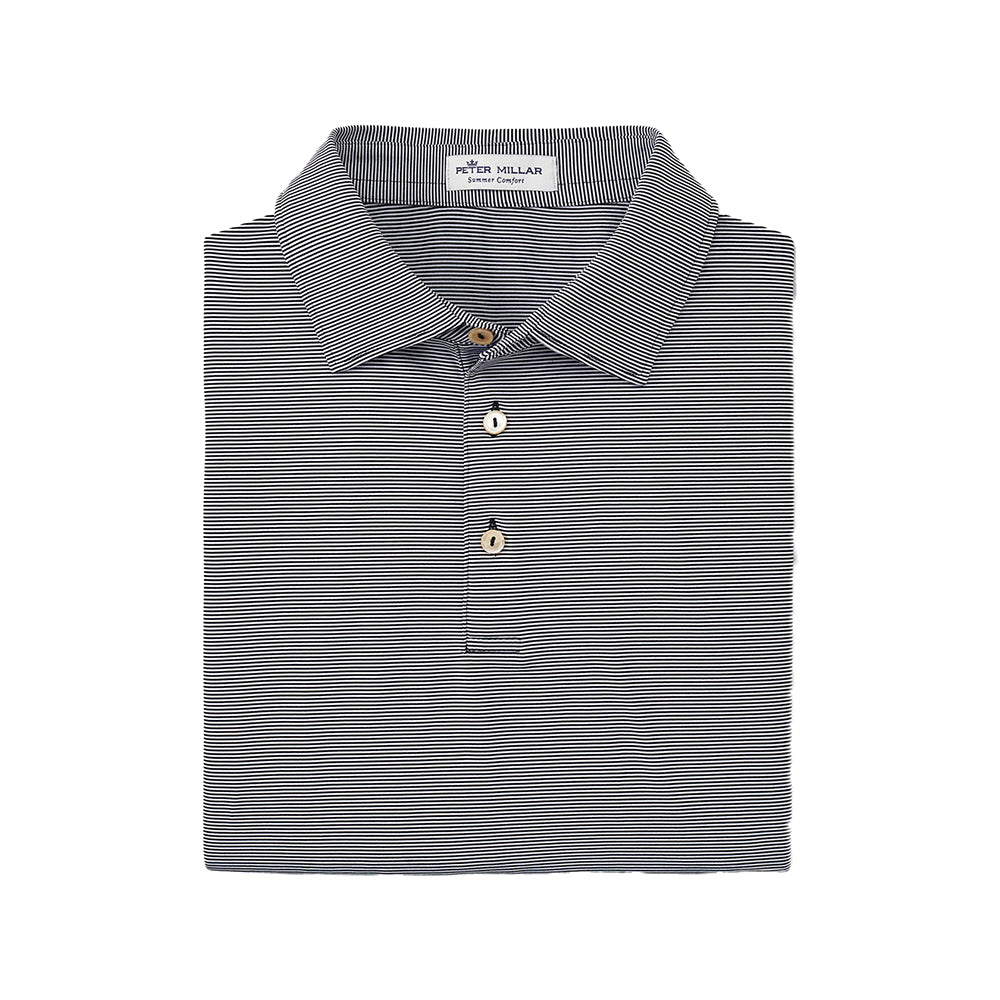 Peter Millar Jubliee Stripe Perfomance Jersey Polo