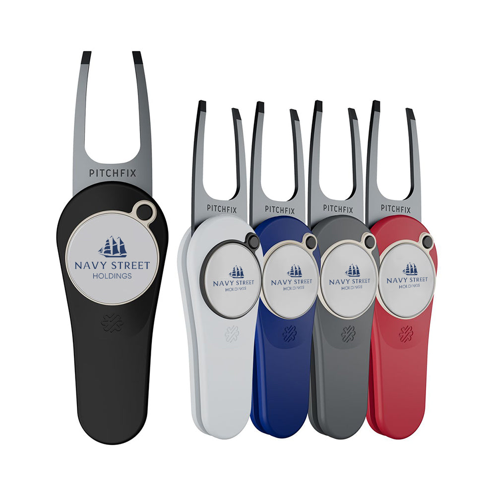 Pitchfix Original Golf Divot Tool with Removeable Ball Marker