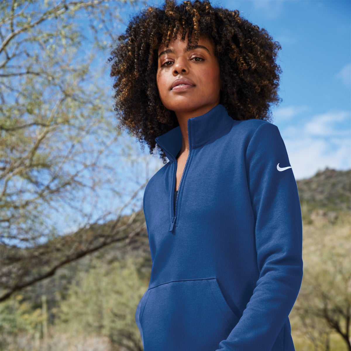 Nike Women’s Club Half-Zip Fleece Pullover