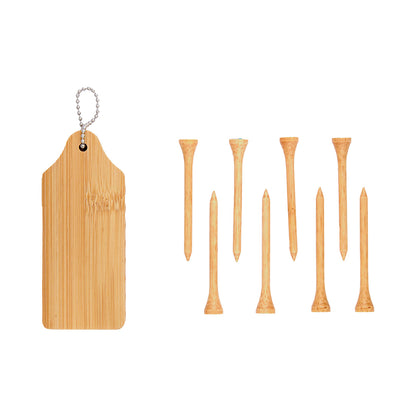 Bamboo Golf Tee Holder
