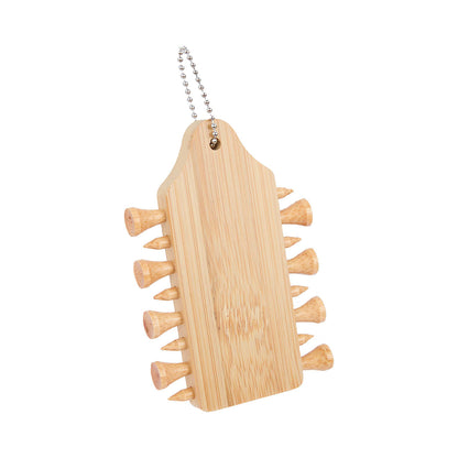 Bamboo Golf Tee Holder