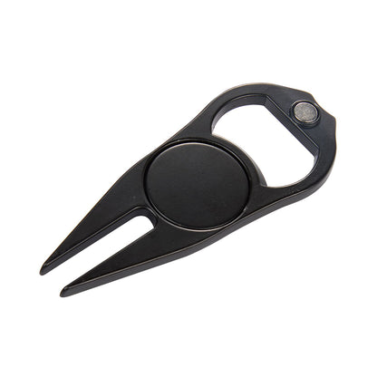 Divot Tool with Bottle Opener and Ball Marker