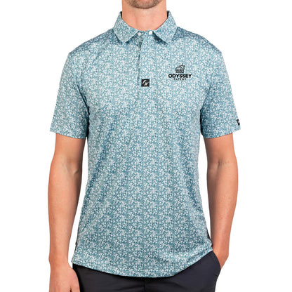 Full Wedge Golf Men's Patterned Polo