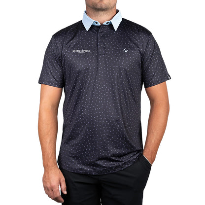 Full Wedge Golf Men's Patterned Polo