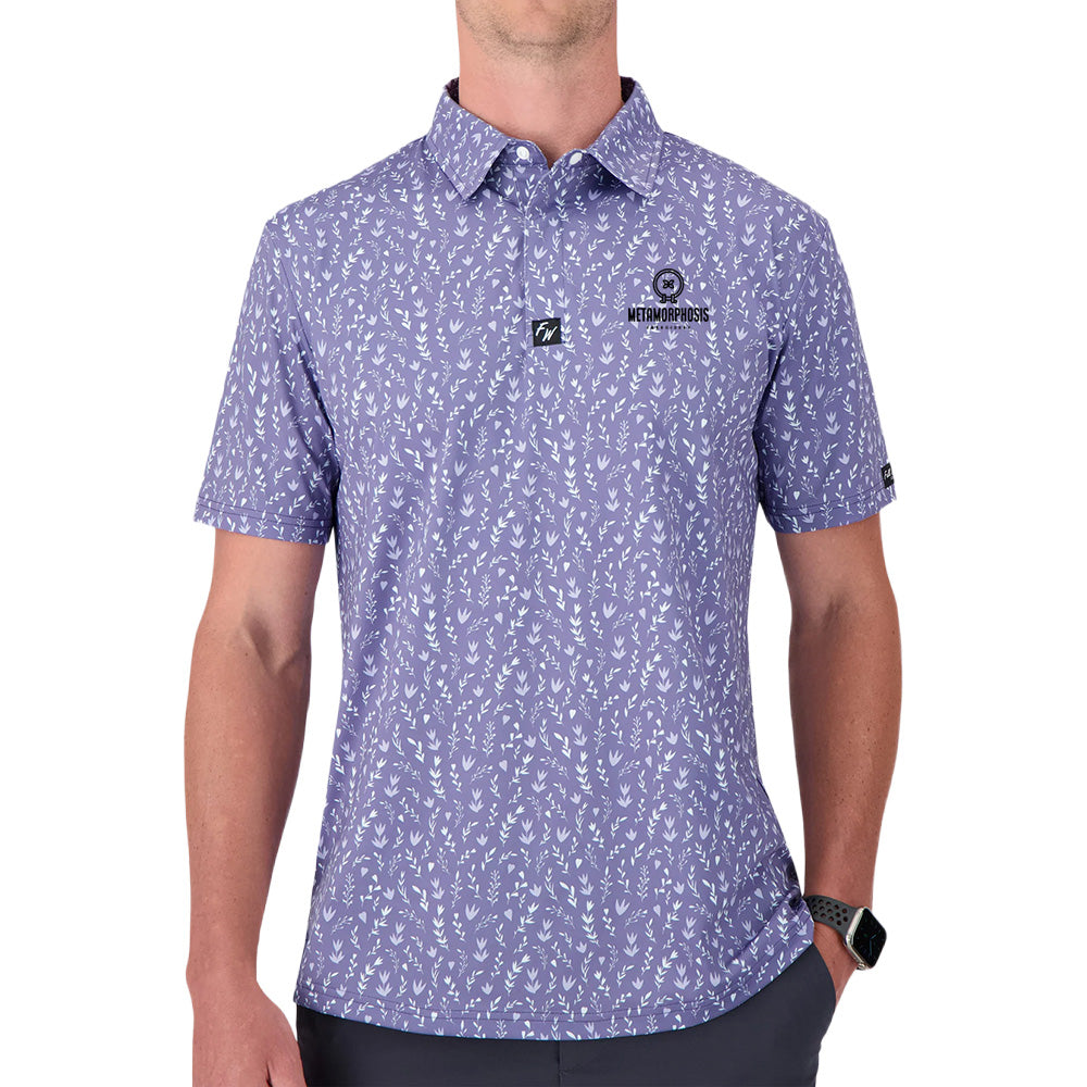 Full Wedge Golf Men's Patterned Polo