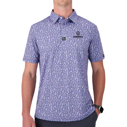 Full Wedge Golf Men's Patterned Polo