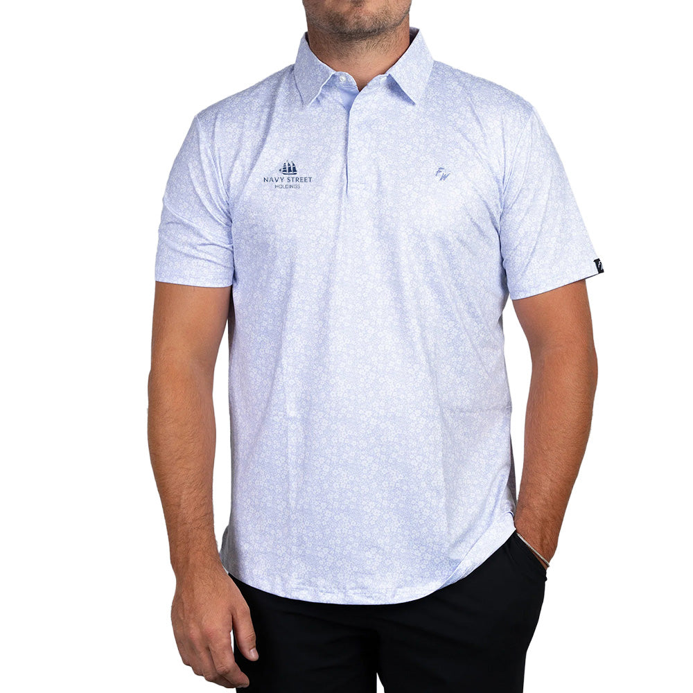 Full Wedge Golf Men's Patterned Polo