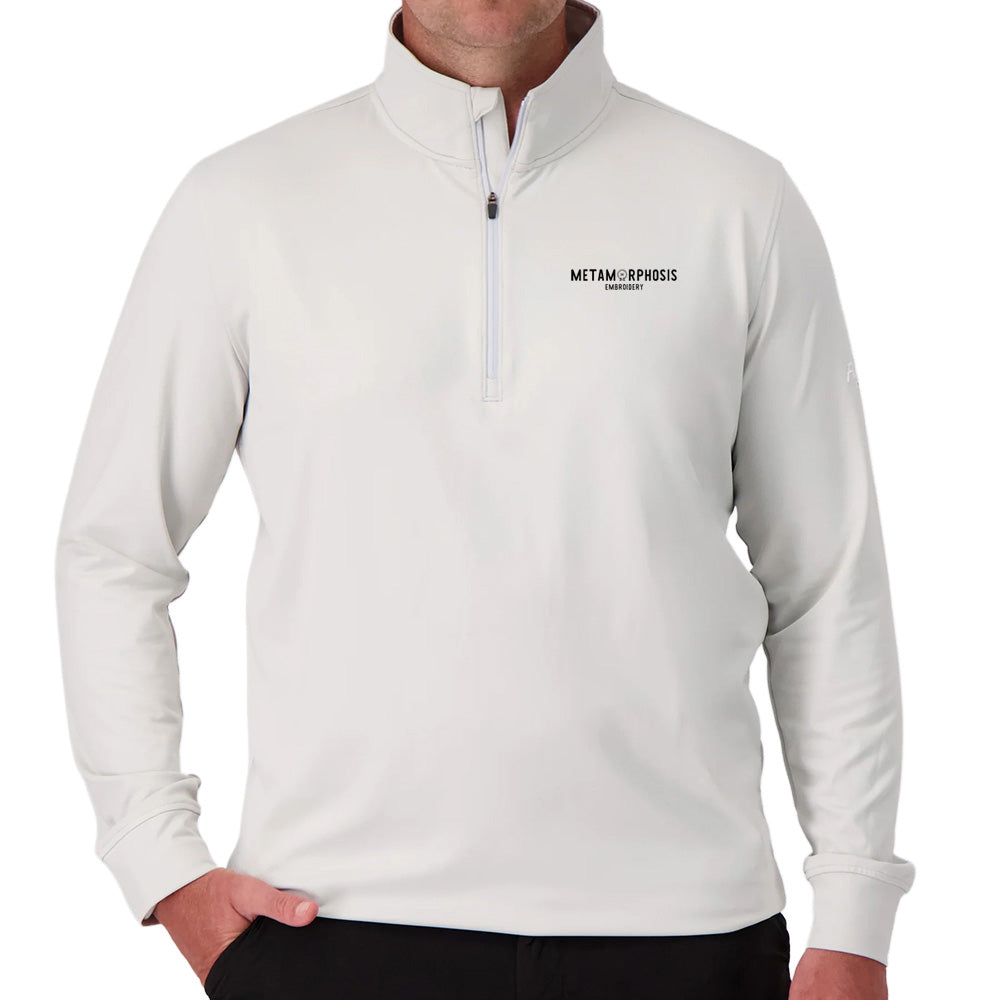 Full Wedge Golf Men's Quarter Zip Pullover