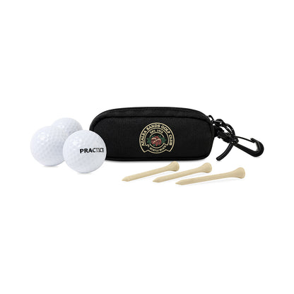 Golf Ball and Tee Caddy Kit