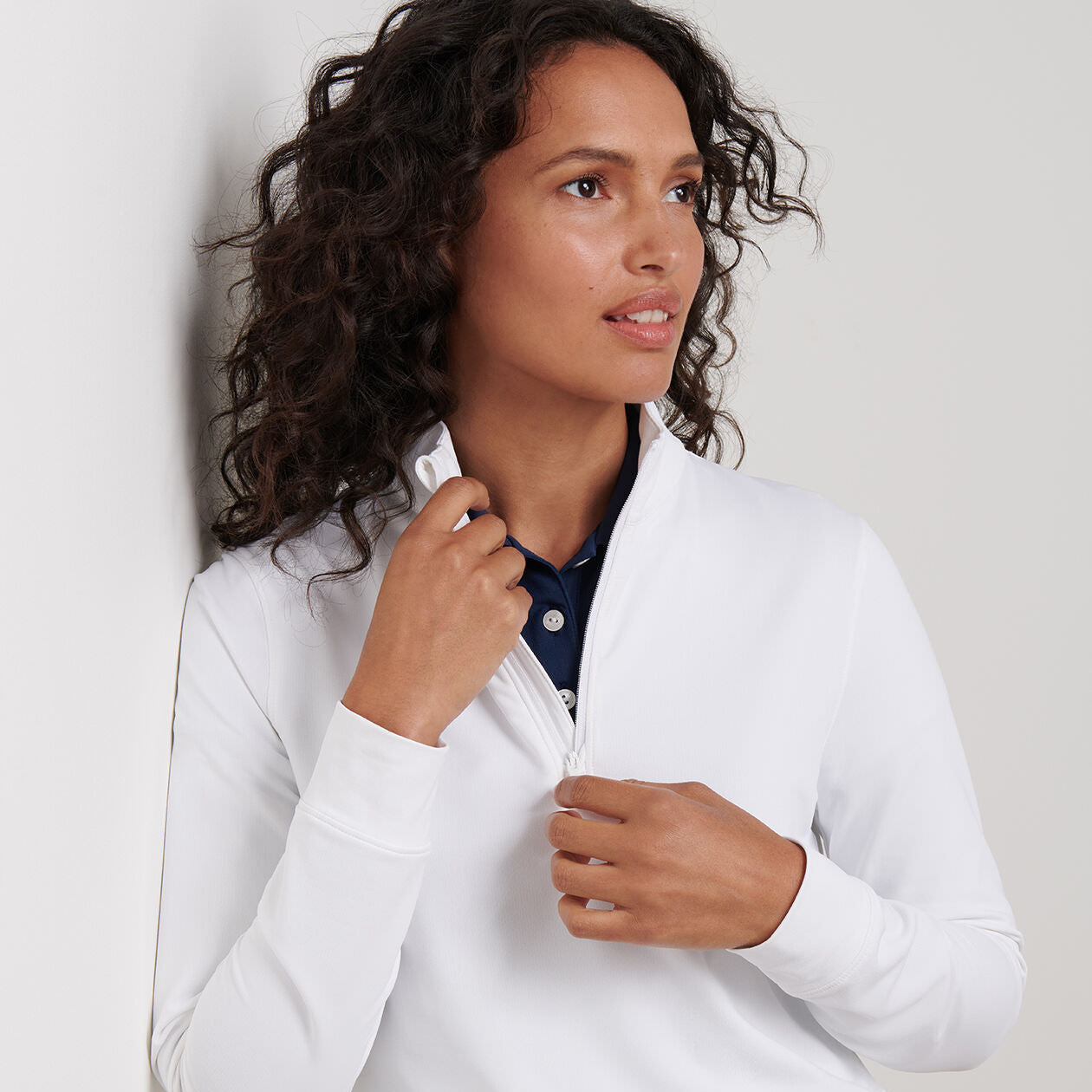Peter Millar Women’s Essential Quarter-Zip Pullover