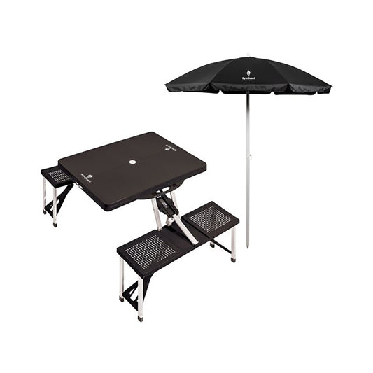 Picnic Table and Umbrella Set
