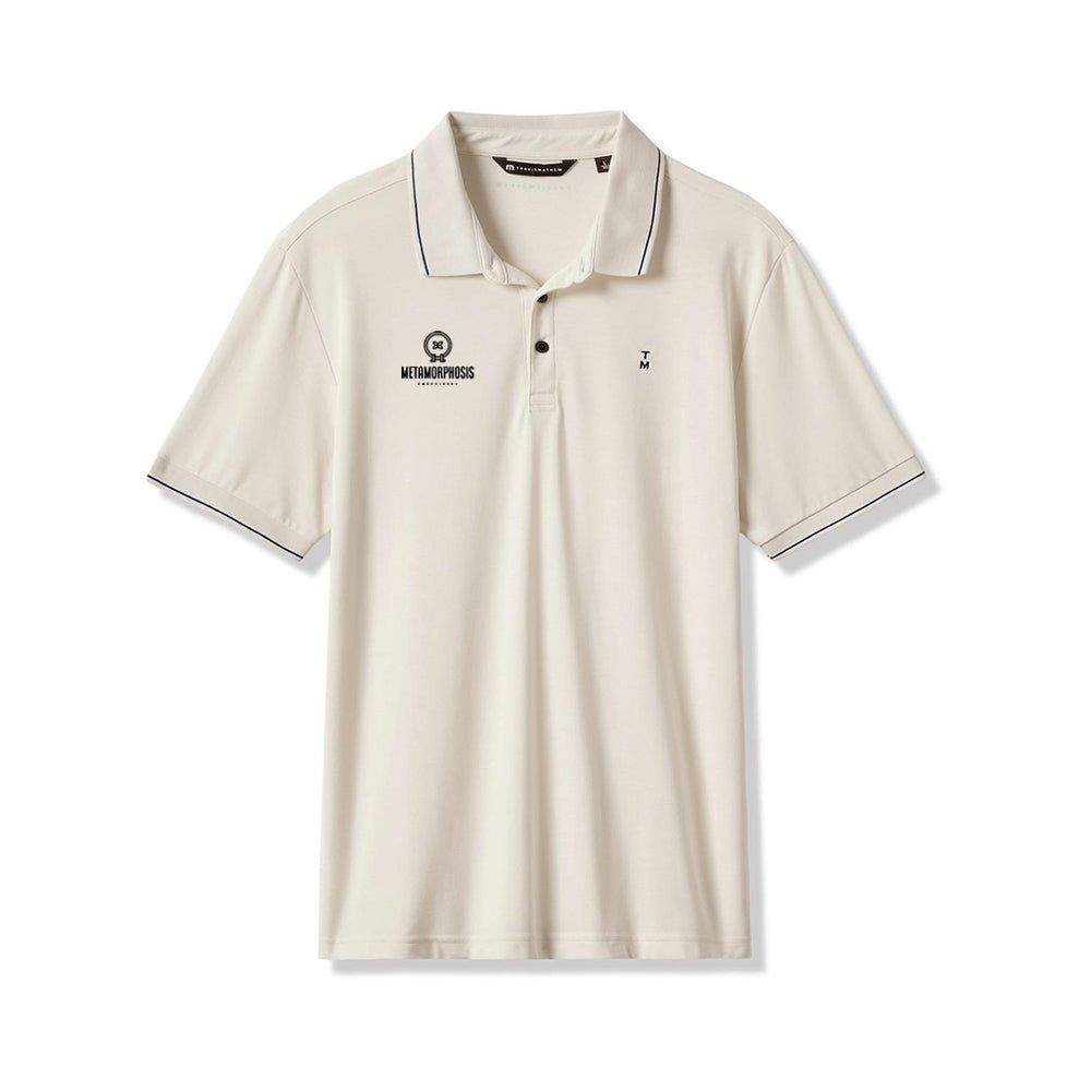 TravisMathew Men’s Short Sleeve Lined Polo