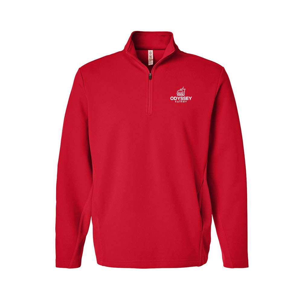 Unisex Axis Quarter-Zip Tech Fleece Pullover