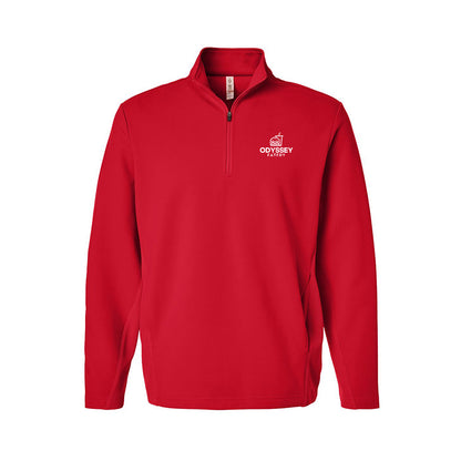 Unisex Axis Quarter-Zip Tech Fleece Pullover